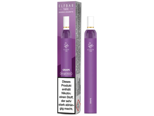 Elfbar T600 - Grape- 20mg/ml, 2 ml