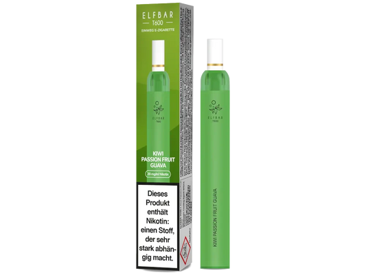 Elfbar T600 - Kiwi Passionfruit Guava - 20mg/ml, 2 ml