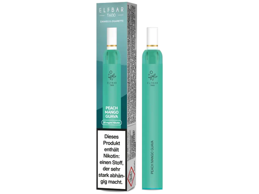 Elfbar T600 - Peach Mango Guava - 20mg/ml, 2 ml
