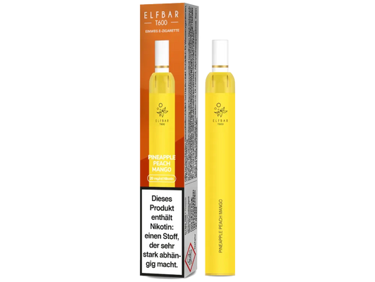 Elfbar T600 - Pineapple Peach - 20mg/ml, 2 ml