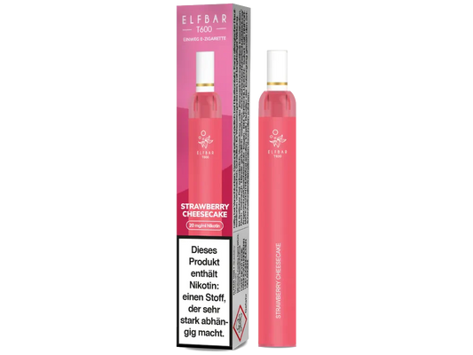 Elfbar T600 - Strawberry Cheesecake - 20mg/ml, 2 ml