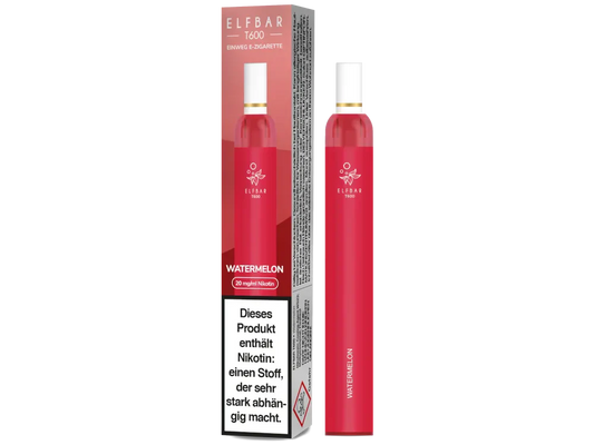 Elfbar T600 - Watermelon - 20mg/ml, 2 ml